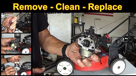 Lawn Mower Surging Small Engine Repair Off Engine Carburetor