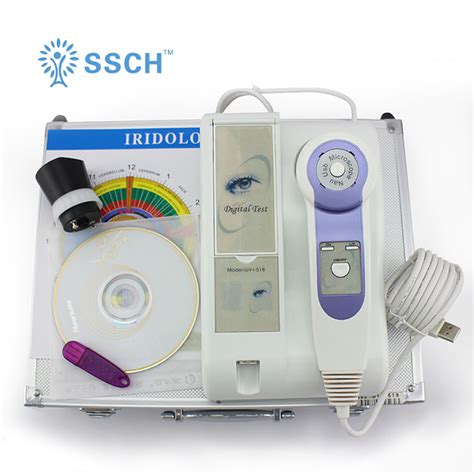 5 0MP CCD USB Iriscope Iriscopes iridología facial y de la Cámara de