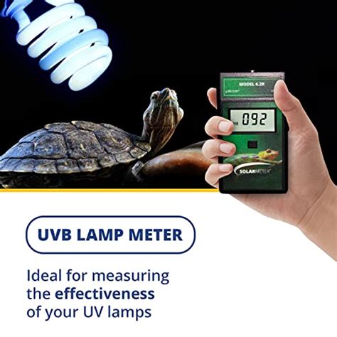 Solarmeter Model R Reptile Uvb Lamp Meter Handheld Digital Uvb