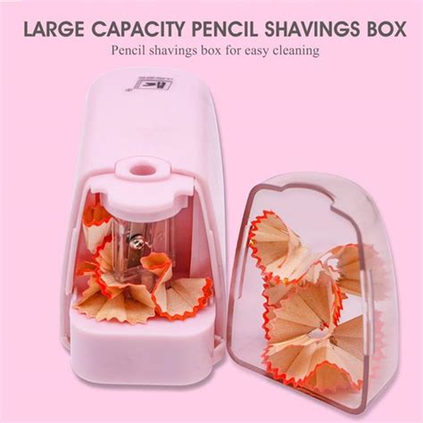New Automatic Pencil Sharpener Electric Switch Pencil Sharpener