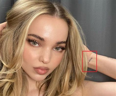 Dove Cameron S 23 Tattoos And Their Meanings Body Art Guru