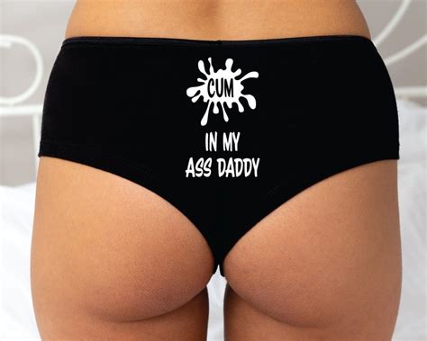 Naughty Panties Cum In My Ass Daddy Sexy Panties Kinky Etsy