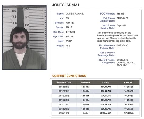 Colorado Inmate Search Co Doc Offender Lookup