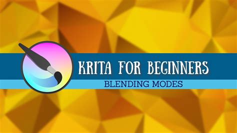 Krita Tutorial For Beginners 2019 Blending Modes Youtube