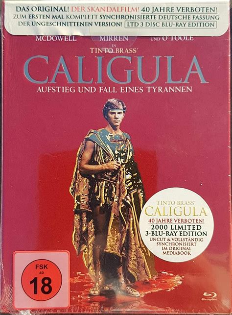 Tinto Brass Caligula Steelbook Editionexklama Blu Ray Amazonde