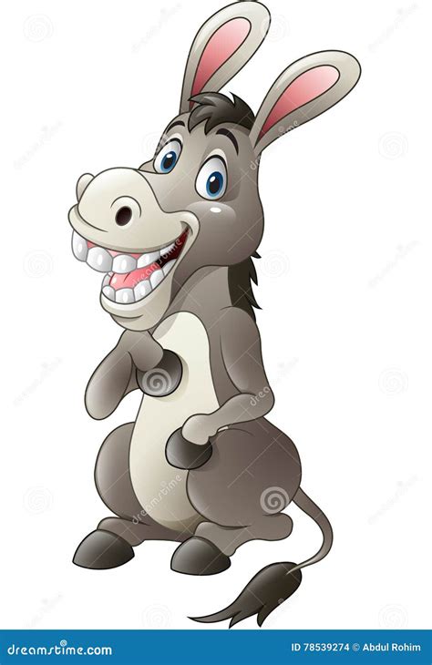 Cartoon Donkey 46949107