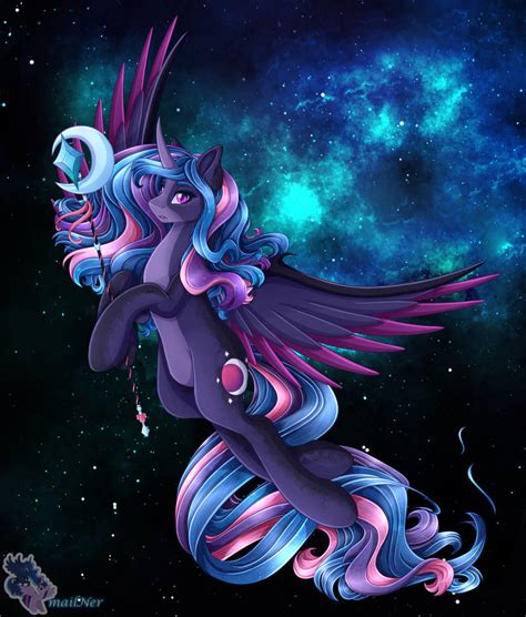 Princess Luna X Twilight Sparkle Fusion By Mailner On Deviantart