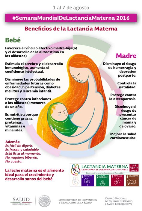 Beneficios De La Lactancia Materna Para La Madre Y El Bebe Oms Estos