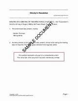 Photos of Blank Corporate Resolution Form