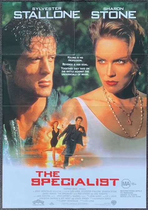 All About Movies The Specialist Poster Original One Sheet 1994