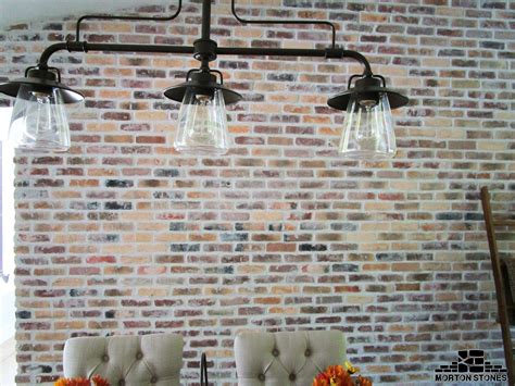 The Brick Wall Is A Charming Feature In Any Dining Room Mortonstones