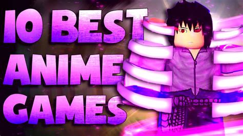 Top 10 Best Anime Games On Roblox Youtube