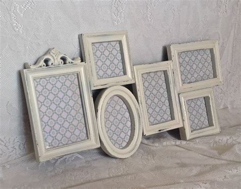 Shabby Chic Frame Collage Large White Wall Homes Diy Decor 31561