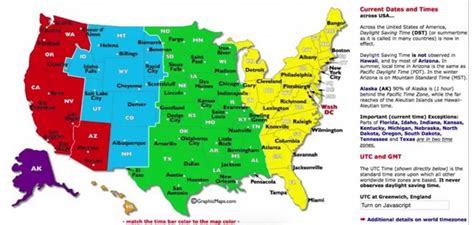 Kentucky Time Zone Map With Cities