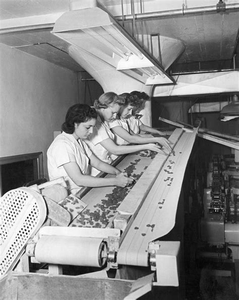 Women Working In Factory Photograph By Underwood Archives Pixels