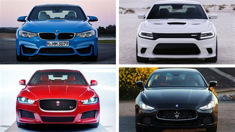 TOP 10 Sports Sedan Cars 2015 - YouTube