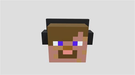 Karl Minecraft Head Download Free 3d Model By The Cube School Of