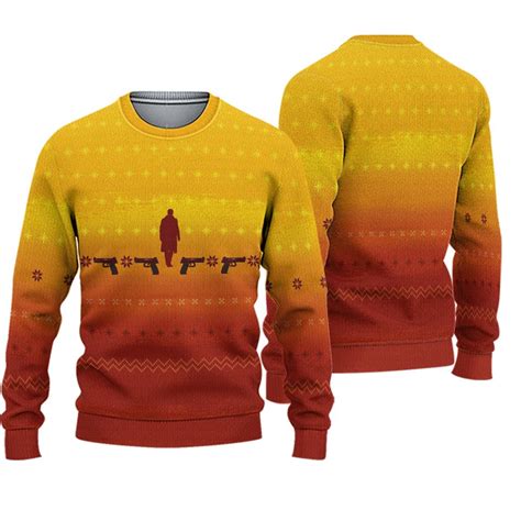 Blade Runner 2049s Ugly Christmas Sweater Sold By Raccoon Denmark Turquoise Sku 93818866 65