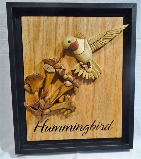 Intarsia Hummingbird By Lobudugas On Deviantart