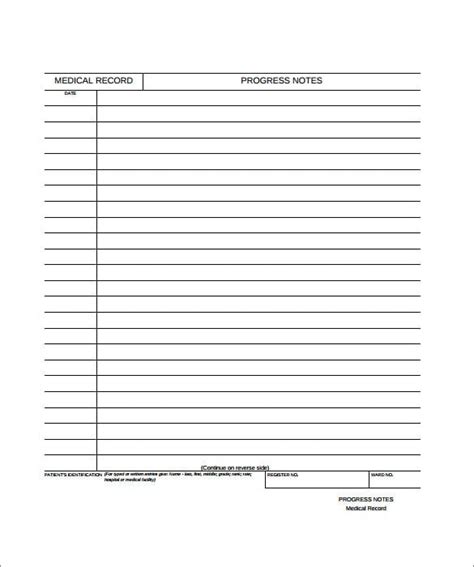 9 Medical Note Templates Free Sample Example Format Download