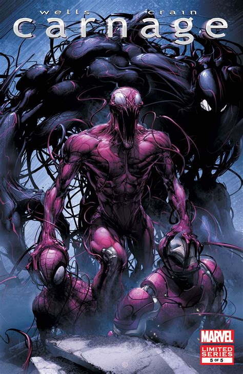 Carnage 2010 5 Comic Issues Marvel