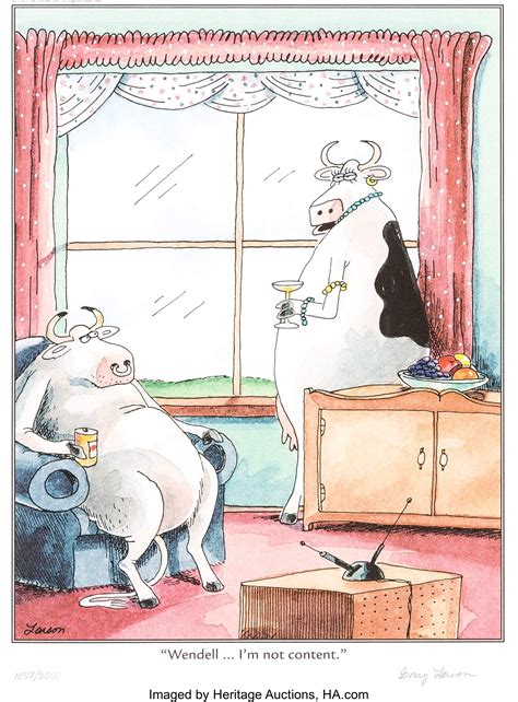 Gary Larson Cartoons Cows