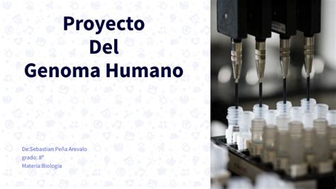 Proyecto Del Genoma Humano