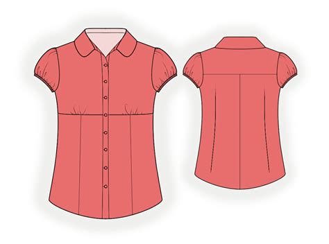 Blouse Sewing Pattern 4059 Made To Measure Sewing Pattern From