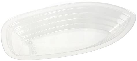 Party Supplies Banana Split Boat Container 8 Oz Clear Plastic
