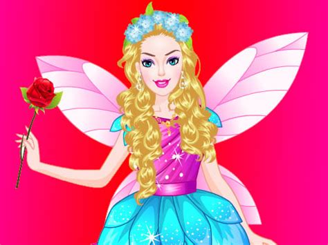 Barbie Angel Dress Up Play Free Game Online At