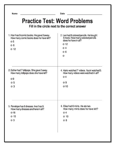 Check spelling or type a new query. 10 Amazing 1st Grade Math Word Problems Worksheets Samples ...