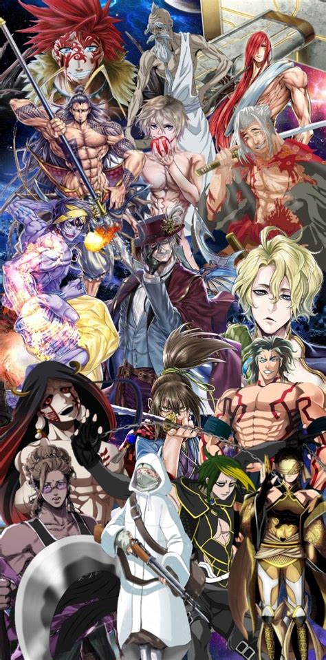 Shuumatsu No Valkyrie All Characters 🔥⚡ En 2021 Personajes De Anime