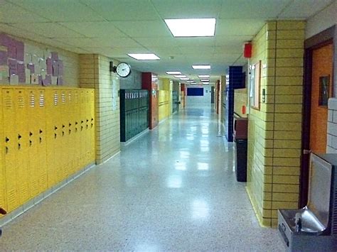 School Interior School Interior American High School School Hallways