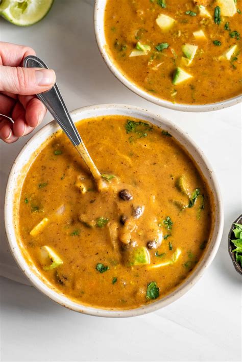 Best Vegan Black Bean Soup Recipe Running On Real Food