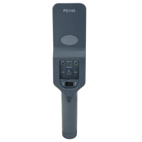 Pd140 High Sensitivity Handheld Metal Detector Station Metro Airport
