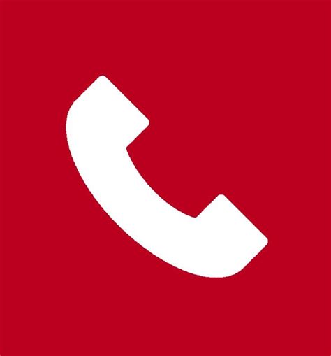 Icono De Teléfono Rojo Aesthetic Red Telephone Aesthetic App Icon