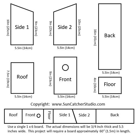 Birdhouse Plans 7 SIMPLE Steps With Pictures Bird House Plans