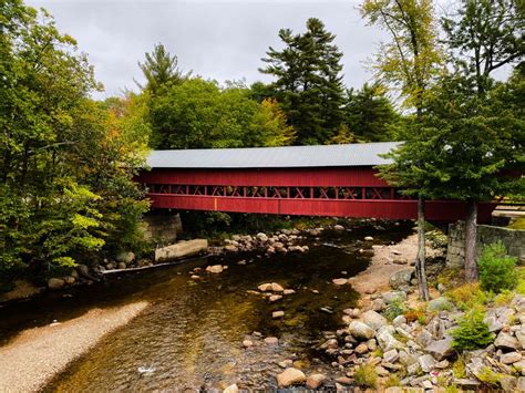 ️swift River Covered Bridge Conway New Hampshire