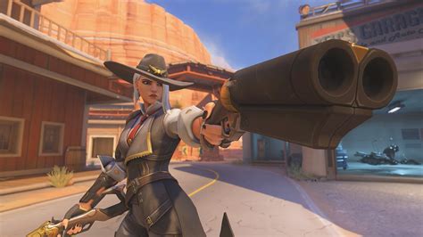 Overwatchs New Hero Ashe And Her Best Buddy Bob Are Now Live