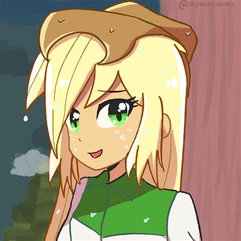 Equestria Girls Anime Applejack