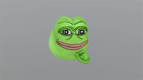 Pepe The Frog 3d Model By Lufey 6c3c281 Sketchfab