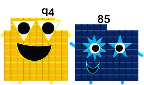 Numberblocks 85 And 94 By Ladyschaefer On Deviantart