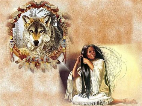 Indian And Wolf Wallpaper Images WallpaperSafari