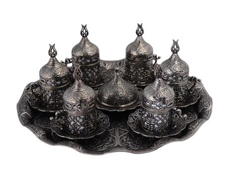 Istanbul Collection Turkish Coffee Set For 6 TurkishBOX