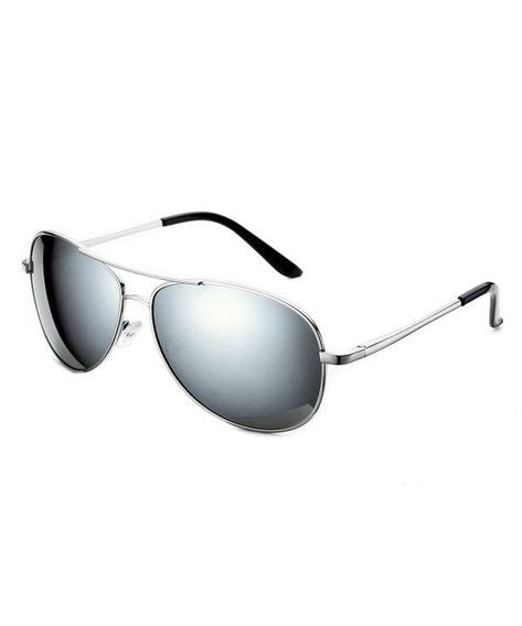 Fashion Sunglasses Men Polarized Mirrored Silver Framesilver Mirror Lens Cn182sei95i Mens
