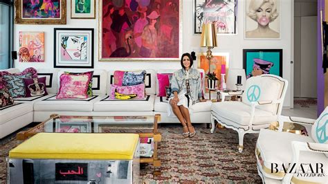 Inside Interior Designer Miri Najarian Khayats Colourful
