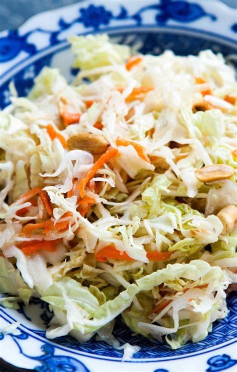 Healthy Crunchy Asian Slaw The Defining Ingredients For An Asian Slaw