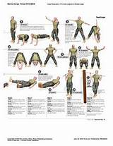 Photos of Military Exercise Routines