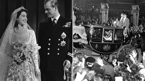 queen elizabeth and prince philip s post war wedding is what fairytales are made of best