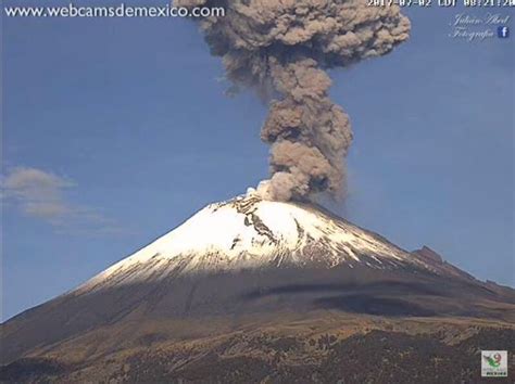 Expertos Actualizaron El Mapa De Riesgo Del Volcán Popocatépetl